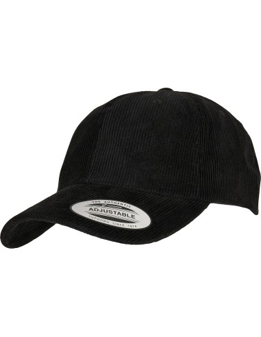 FLE-6245CD-Casquette dad cap en velours profil bas (6245CD)